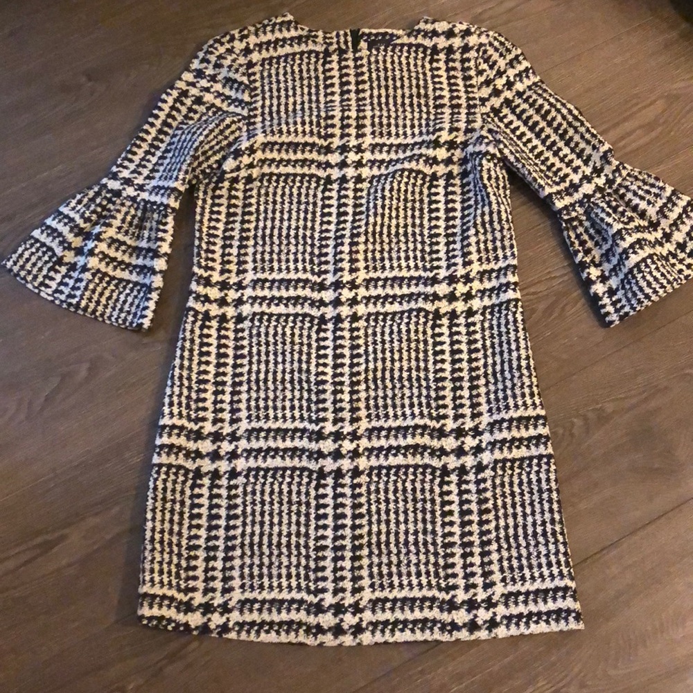 Gingham print dress from Zara